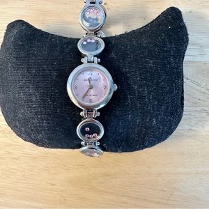 Anne Klein pink watch